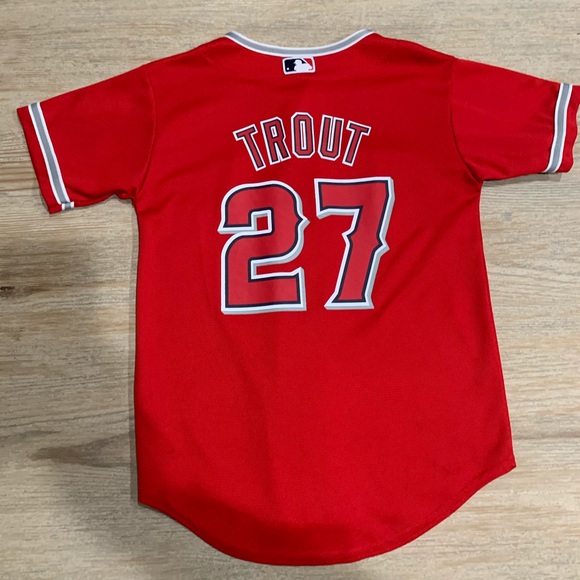 boys mike trout jersey